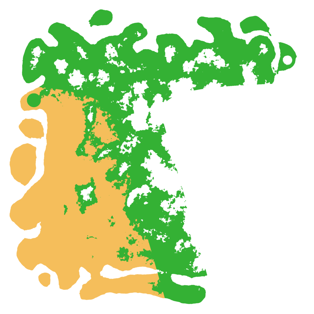 Biome Rust Map: Barren, Size: 6000, Seed: 1857693861