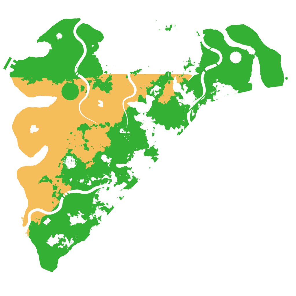 Biome Rust Map: Procedural Map, Size: 4500, Seed: 856348555