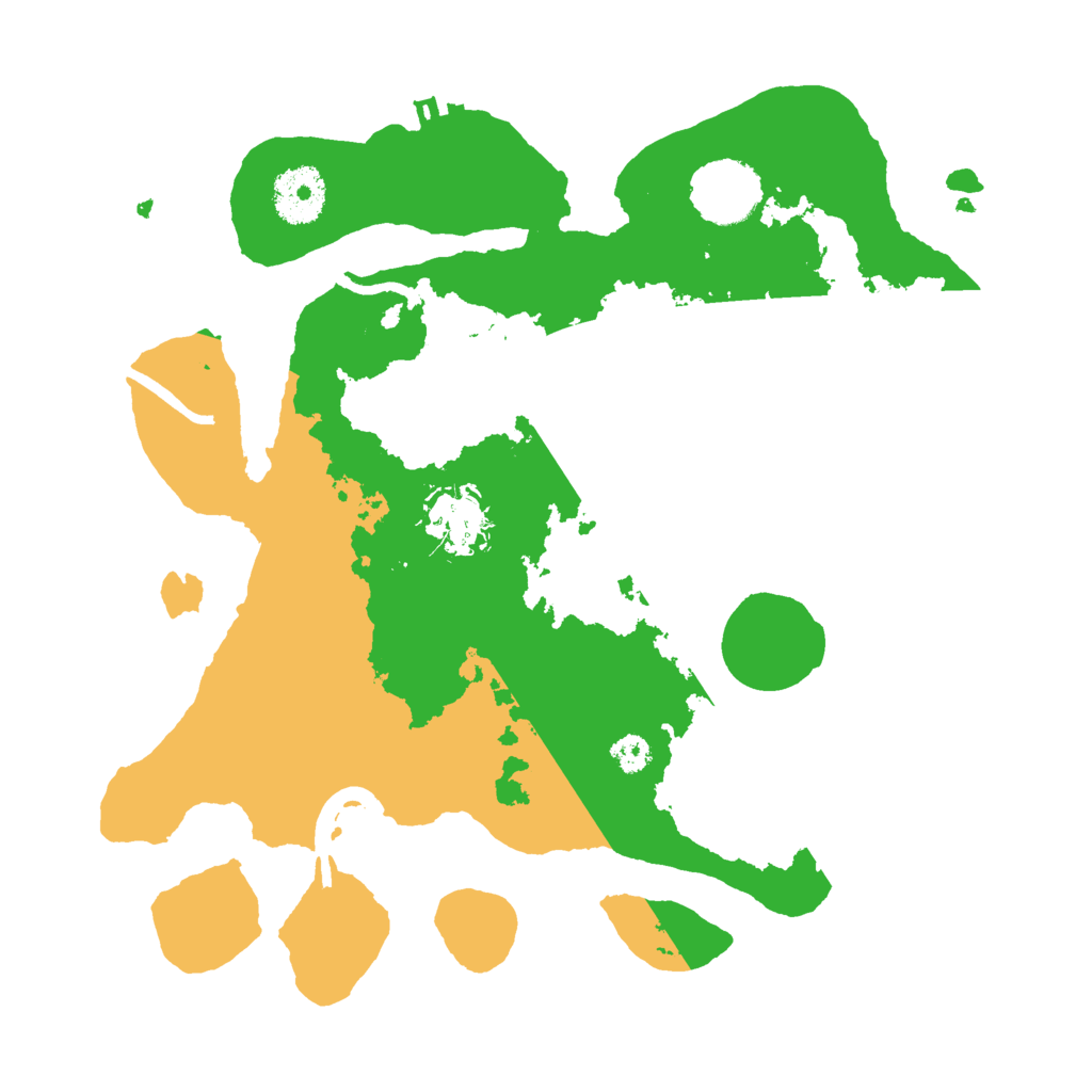 Biome Rust Map: Procedural Map, Size: 3000, Seed: 58771