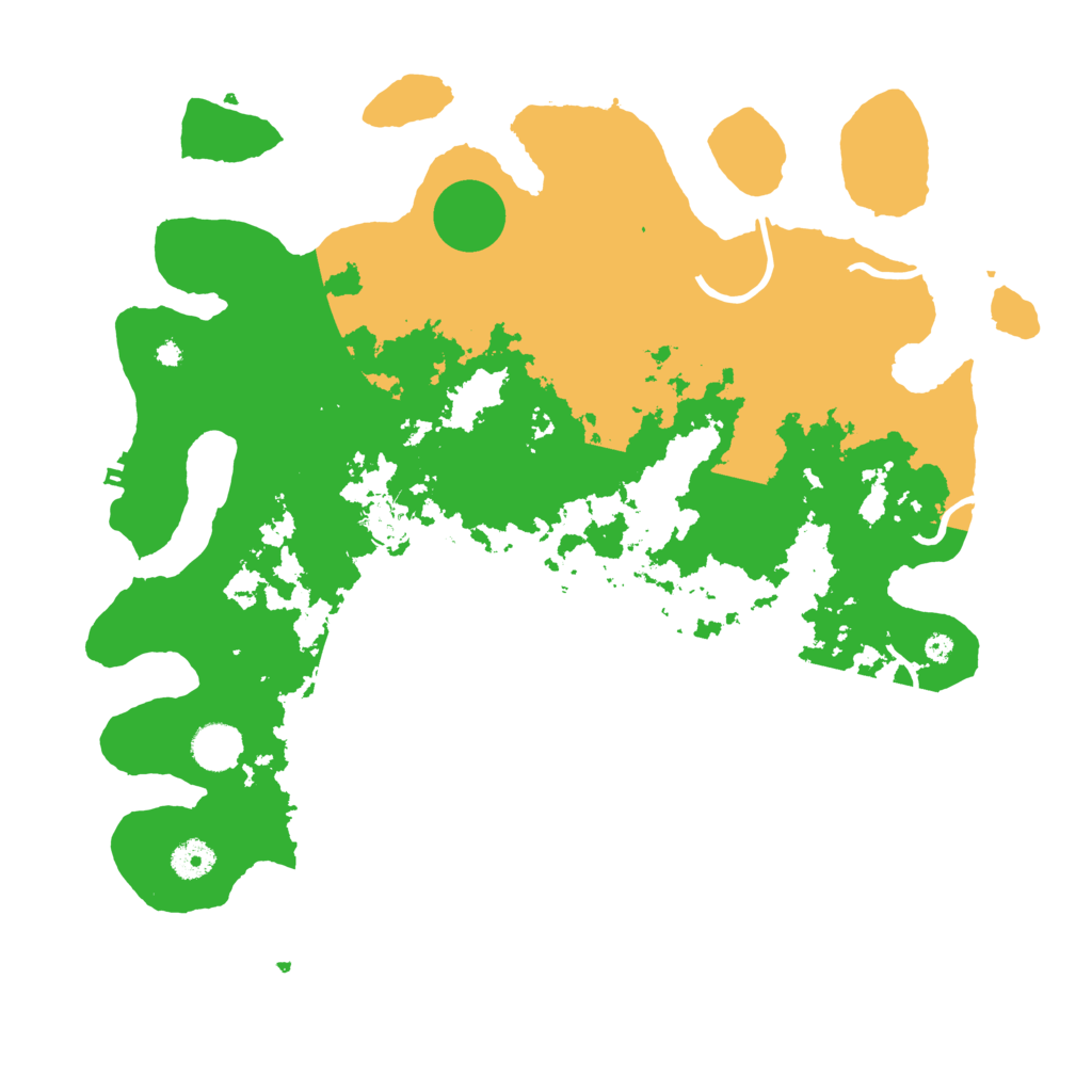 Biome Rust Map: Procedural Map, Size: 4000, Seed: 8175