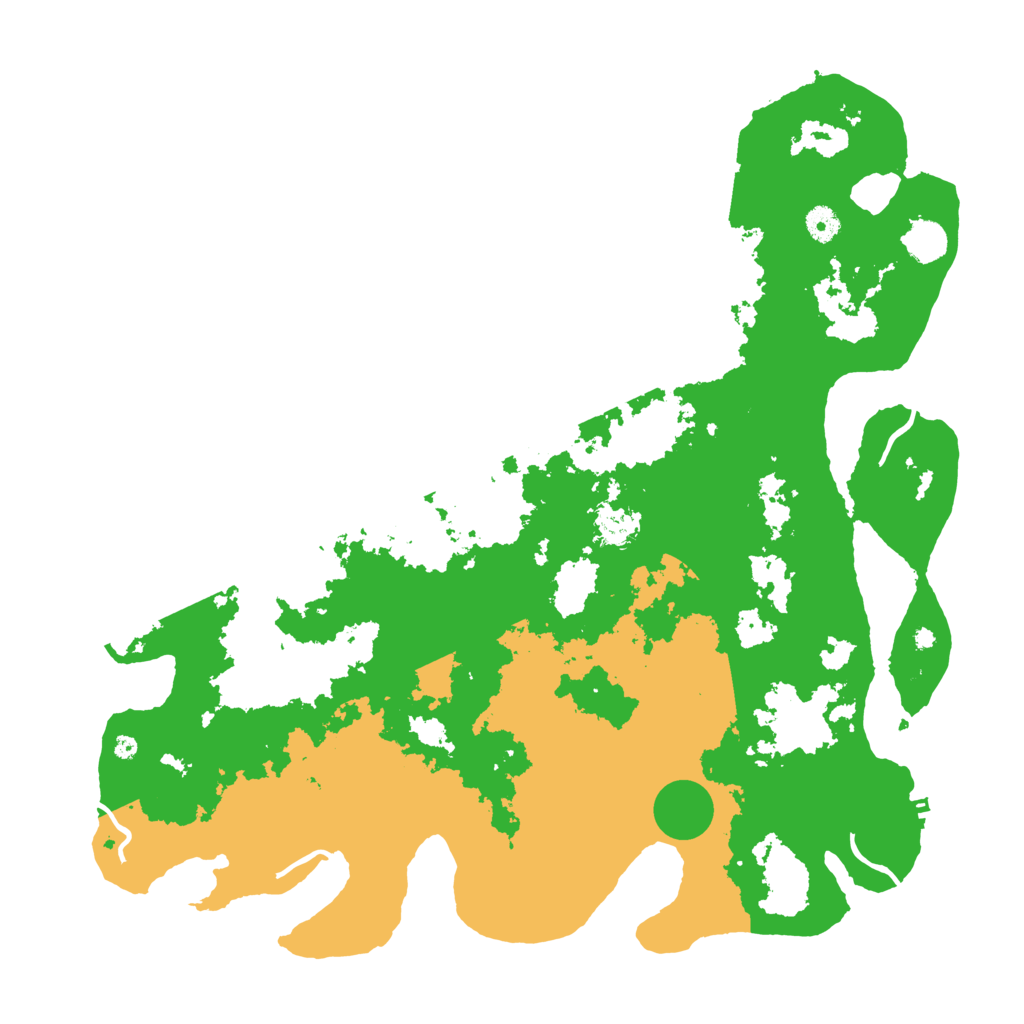 Biome Rust Map: Procedural Map, Size: 4500, Seed: 656559208
