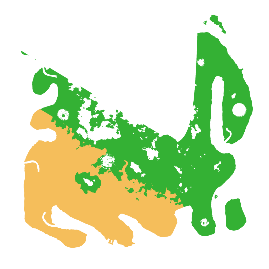 Biome Rust Map: Procedural Map, Size: 3500, Seed: 364121078