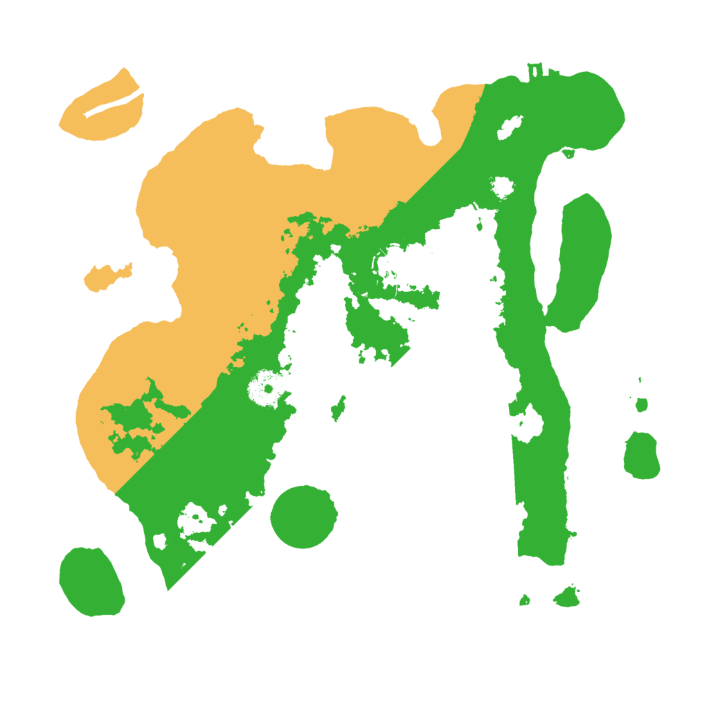 Biome Rust Map: Procedural Map, Size: 3000, Seed: 53718931