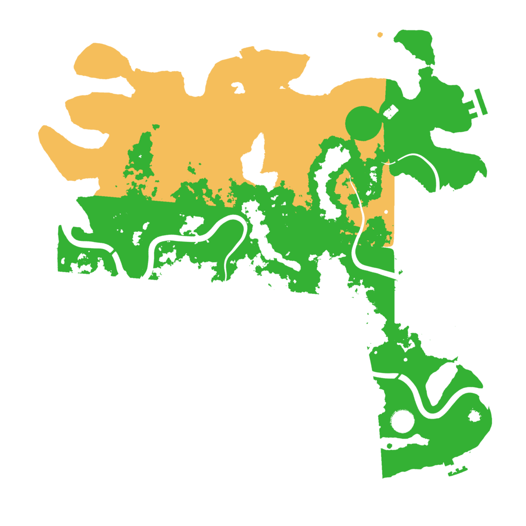 Biome Rust Map: Procedural Map, Size: 4000, Seed: 633594485