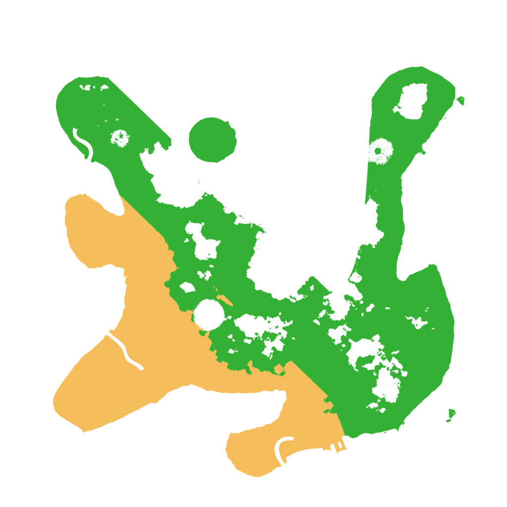 Biome Rust Map: Procedural Map, Size: 3000, Seed: 1892163858