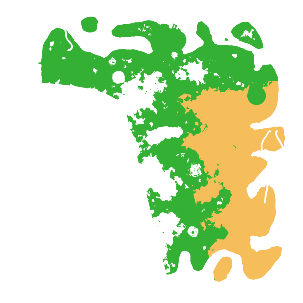 Biome Rust Map: Procedural Map, Size: 4300, Seed: 3101622