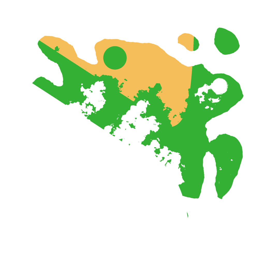 Biome Rust Map: Barren, Size: 3000, Seed: 66546931