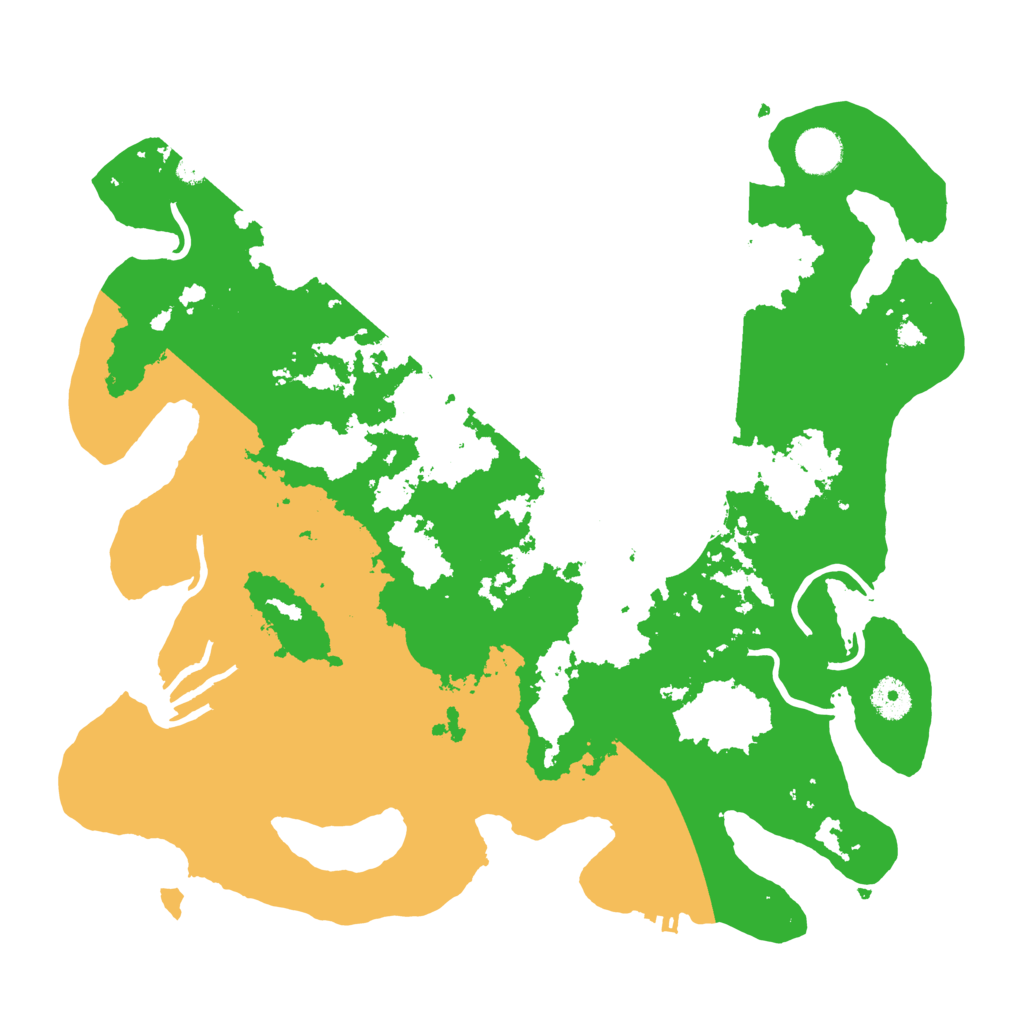 Biome Rust Map: Procedural Map, Size: 3850, Seed: 1702111764