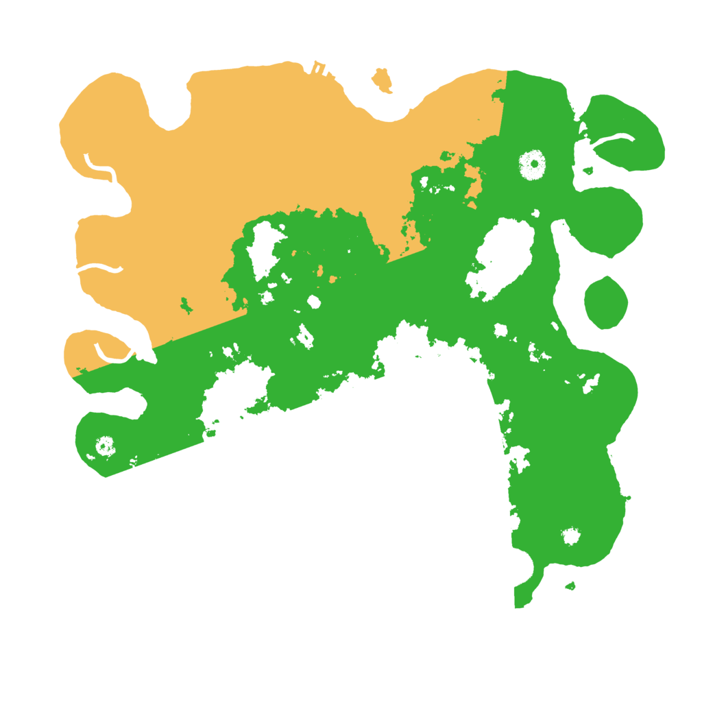 Biome Rust Map: Procedural Map, Size: 3700, Seed: 179456083