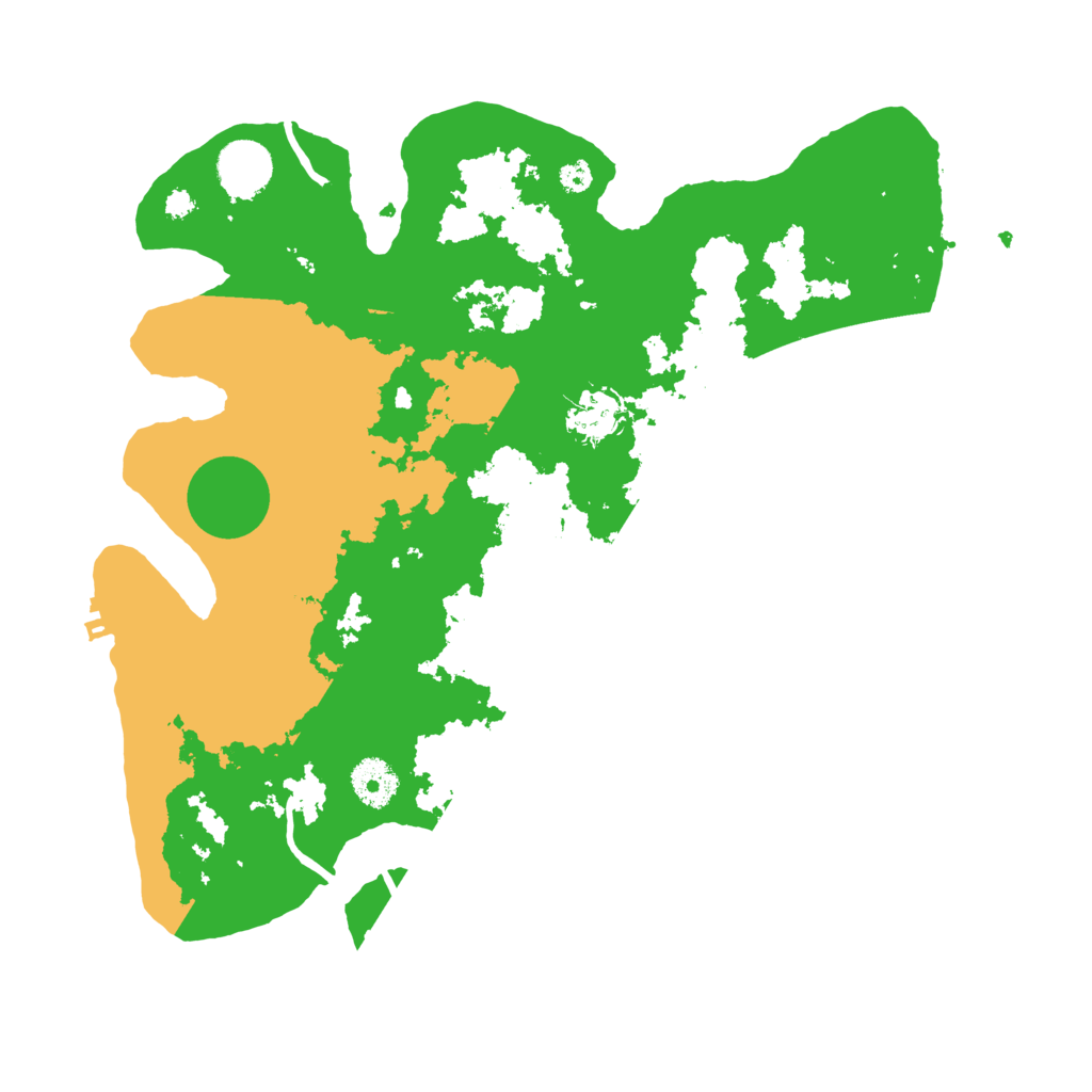 Biome Rust Map: Procedural Map, Size: 3500, Seed: 1528862188