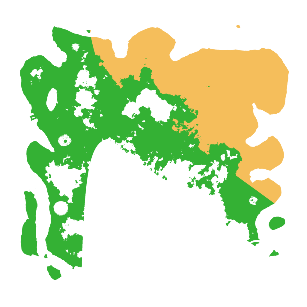 Biome Rust Map: Procedural Map, Size: 3850, Seed: 486955423