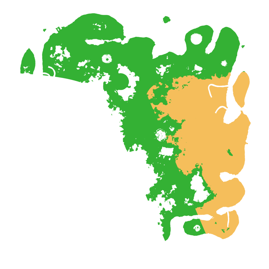 Biome Rust Map: Procedural Map, Size: 4250, Seed: 628571