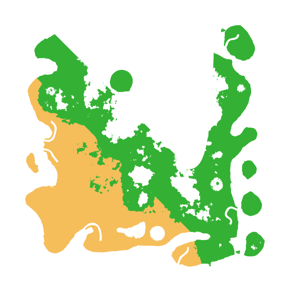 Biome Rust Map: Procedural Map, Size: 3500, Seed: 1626300616