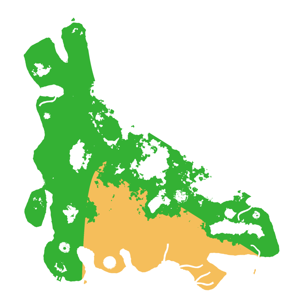 Biome Rust Map: Procedural Map, Size: 4300, Seed: 99