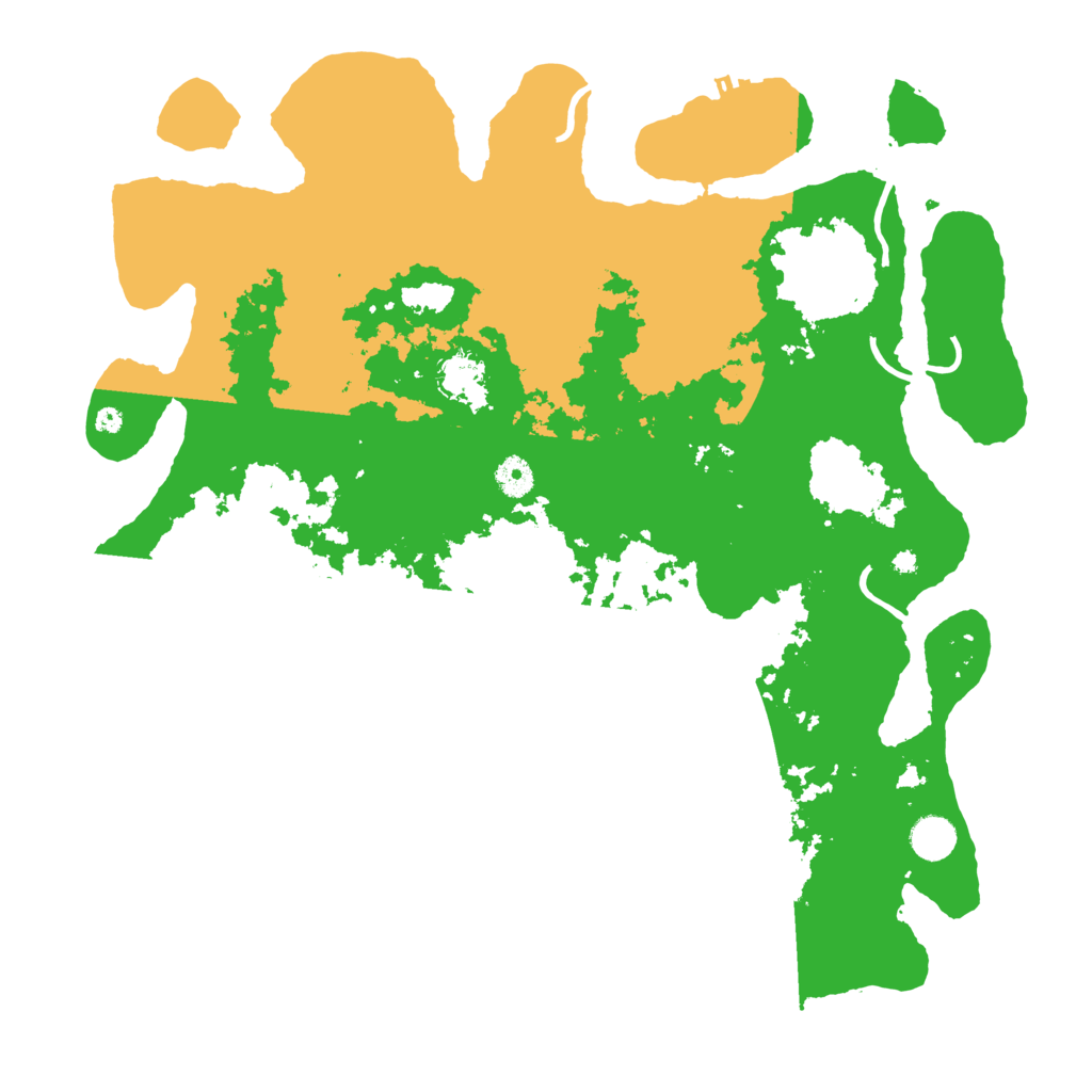 Biome Rust Map: Procedural Map, Size: 4250, Seed: 570209