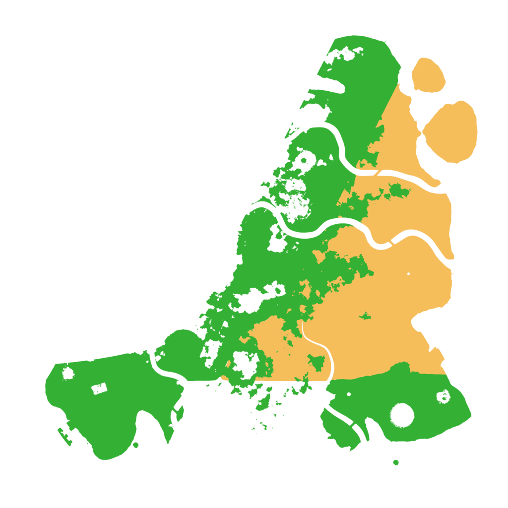 Biome Rust Map: Procedural Map, Size: 3750, Seed: 767004144