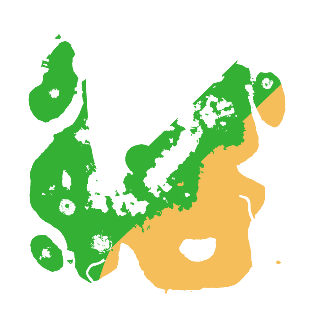 Biome Rust Map: Procedural Map, Size: 3000, Seed: 267633467