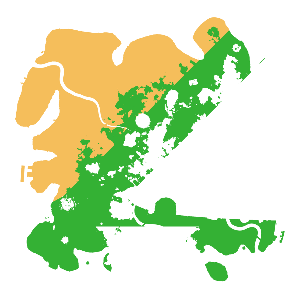 Biome Rust Map: Procedural Map, Size: 3750, Seed: 1908707581