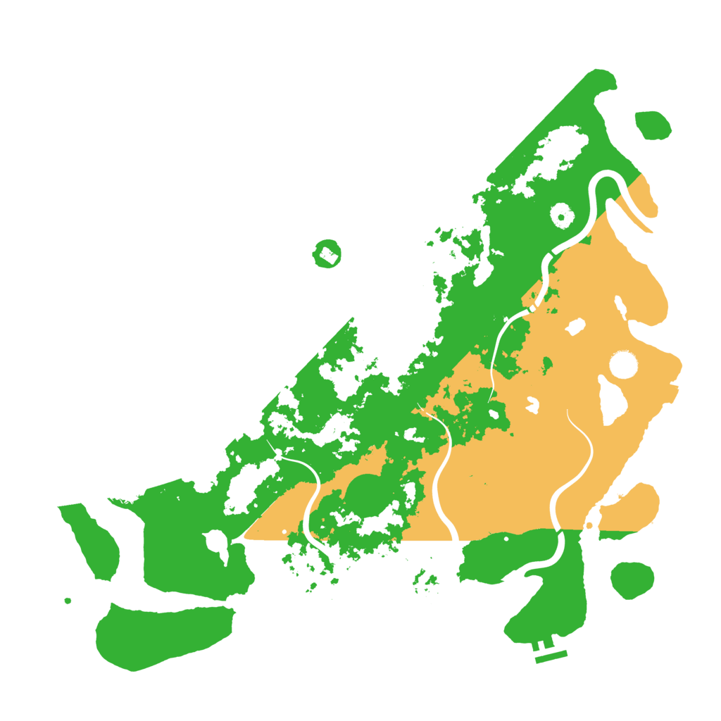 Biome Rust Map: Procedural Map, Size: 4500, Seed: 1043146139