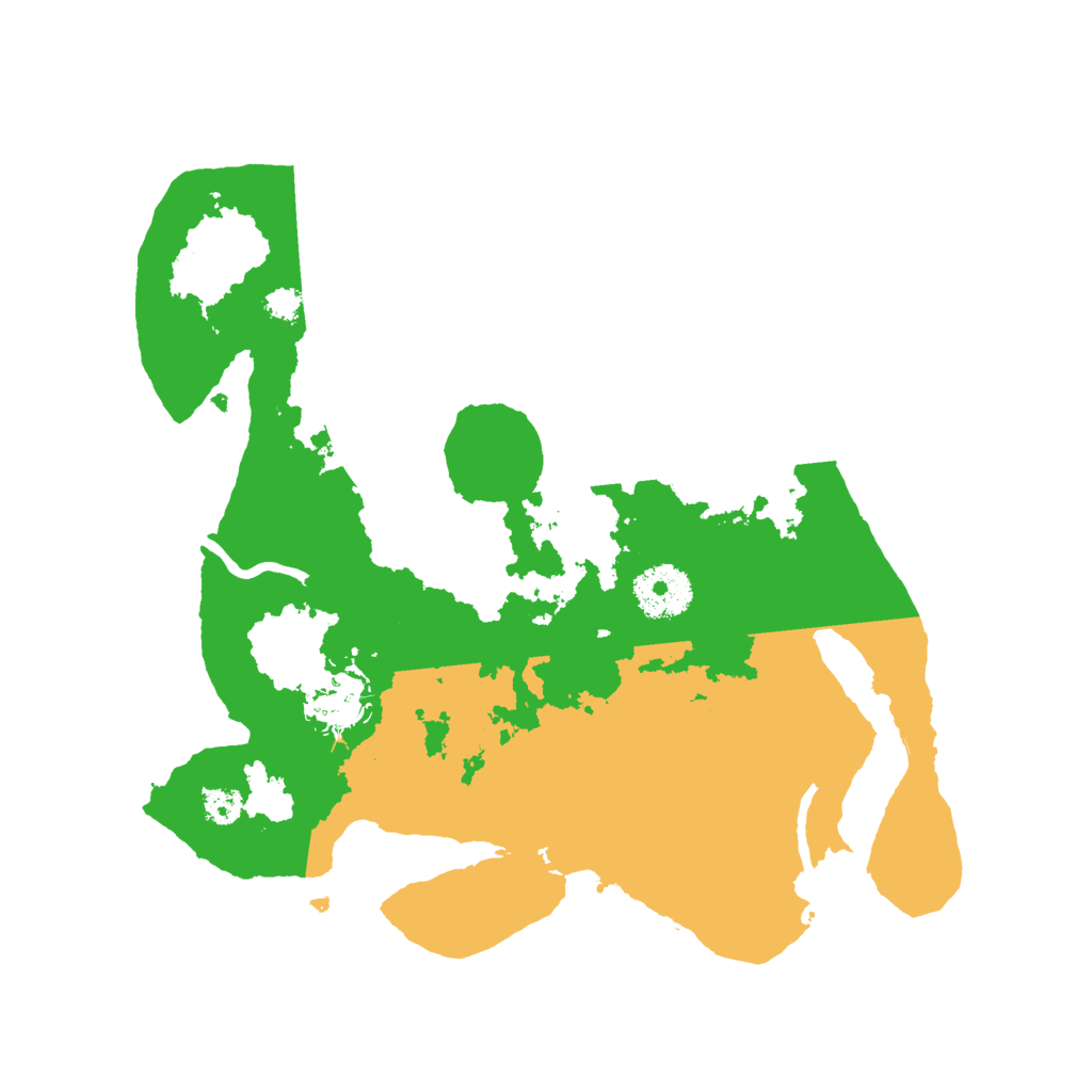 Biome Rust Map: Procedural Map, Size: 3000, Seed: 233581918