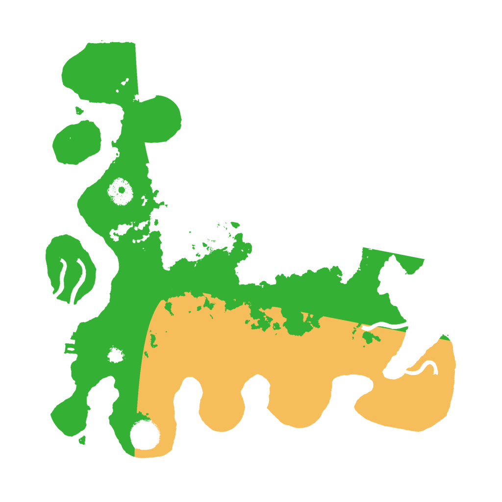 Biome Rust Map: Procedural Map, Size: 3000, Seed: 71297047