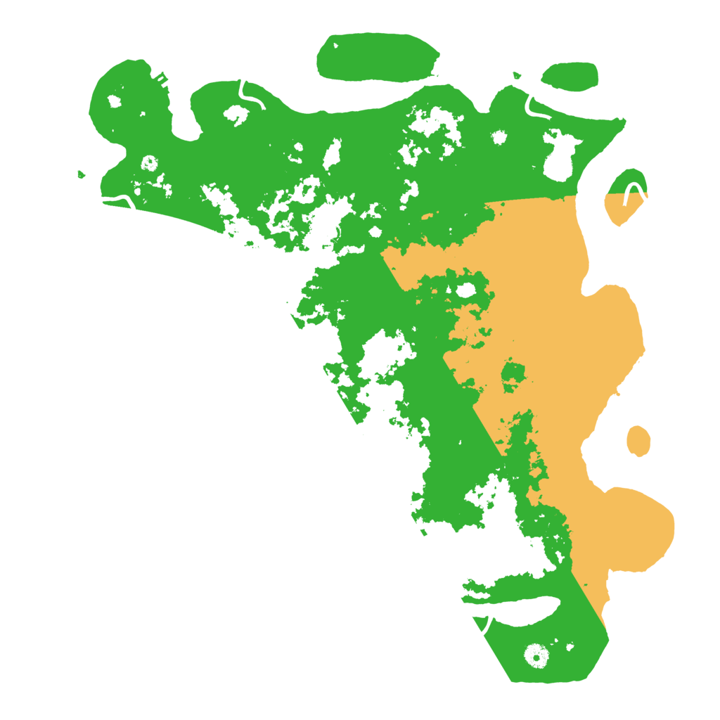 Biome Rust Map: Procedural Map, Size: 4500, Seed: 731517394