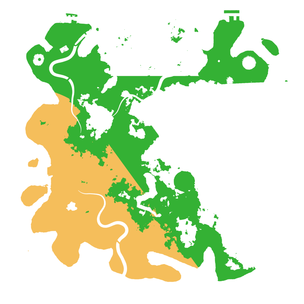 Biome Rust Map: Procedural Map, Size: 4000, Seed: 612354
