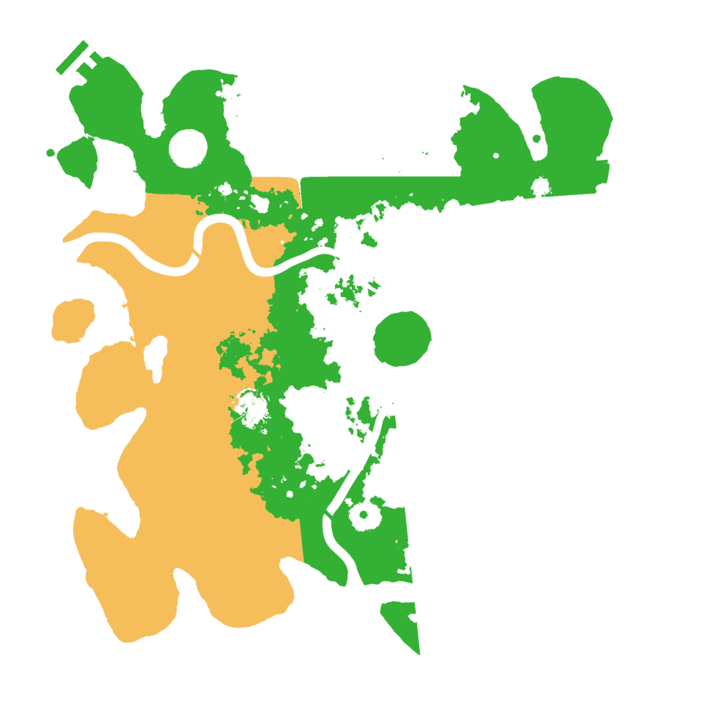 Biome Rust Map: Procedural Map, Size: 3500, Seed: 2128006179