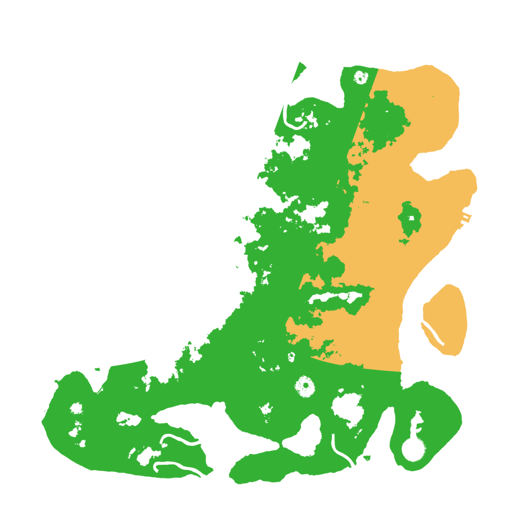 Biome Rust Map: Procedural Map, Size: 3850, Seed: 1772603565