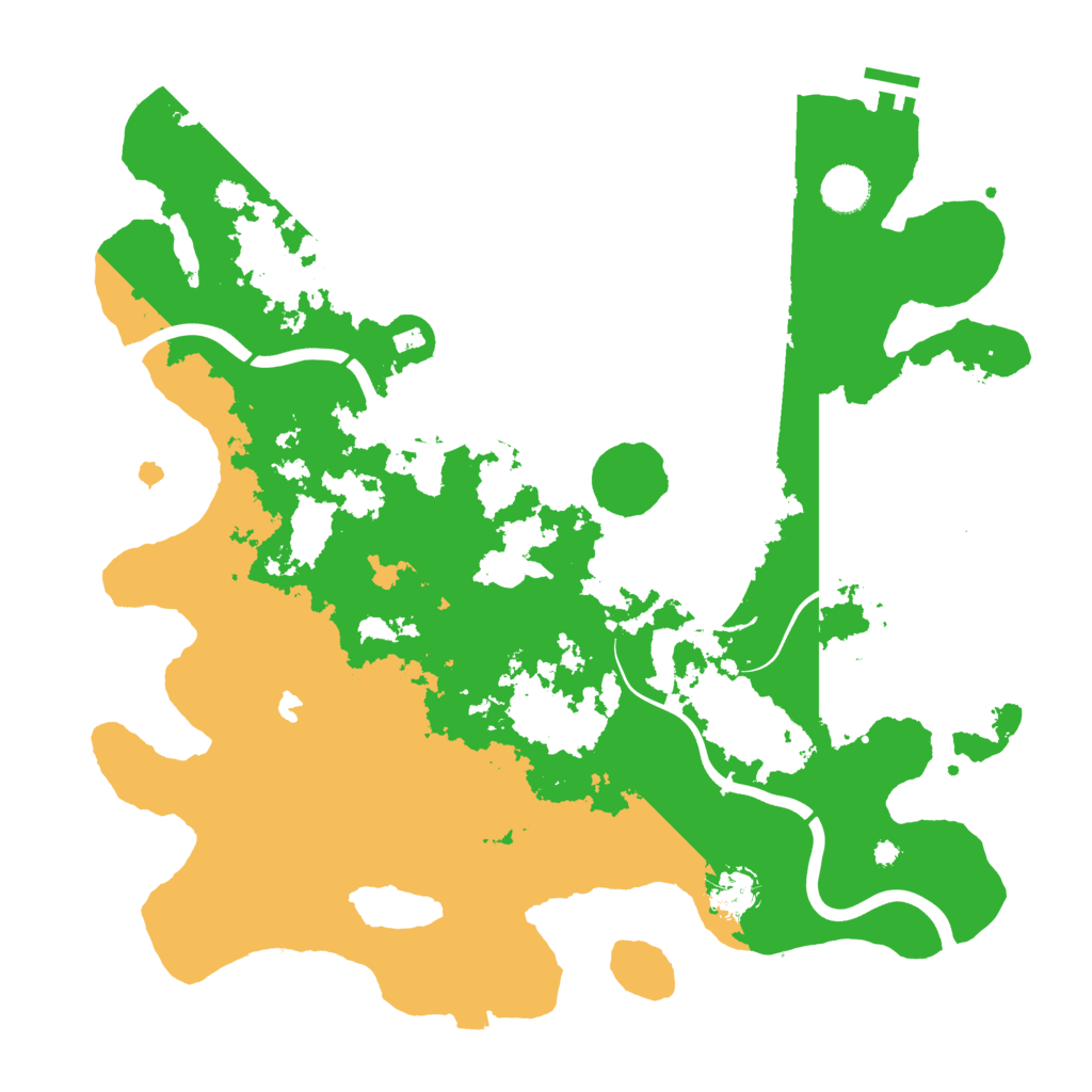 Biome Rust Map: Procedural Map, Size: 4000, Seed: 1855393446
