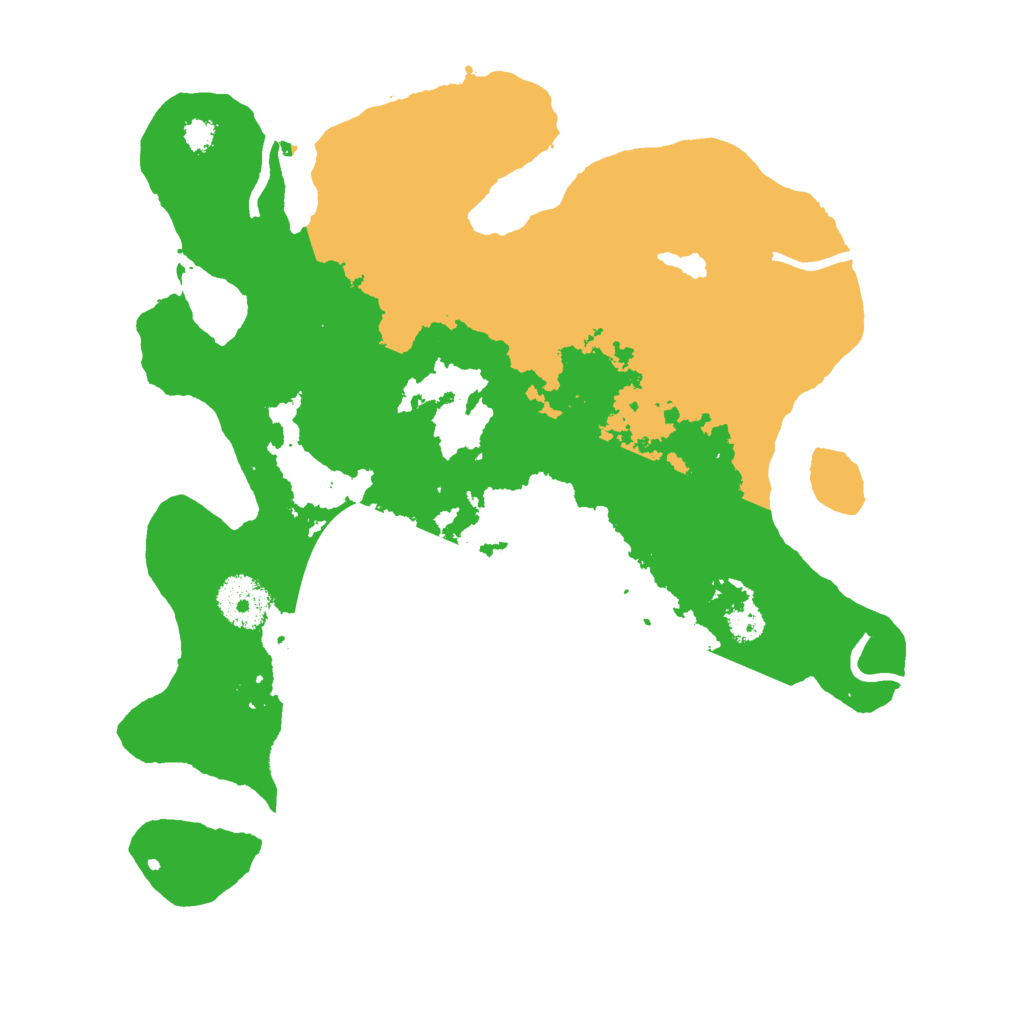 Biome Rust Map: Procedural Map, Size: 3000, Seed: 1509106073