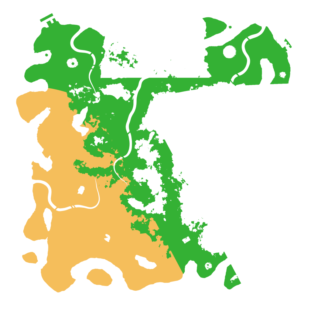 Biome Rust Map: Procedural Map, Size: 4500, Seed: 1618650371
