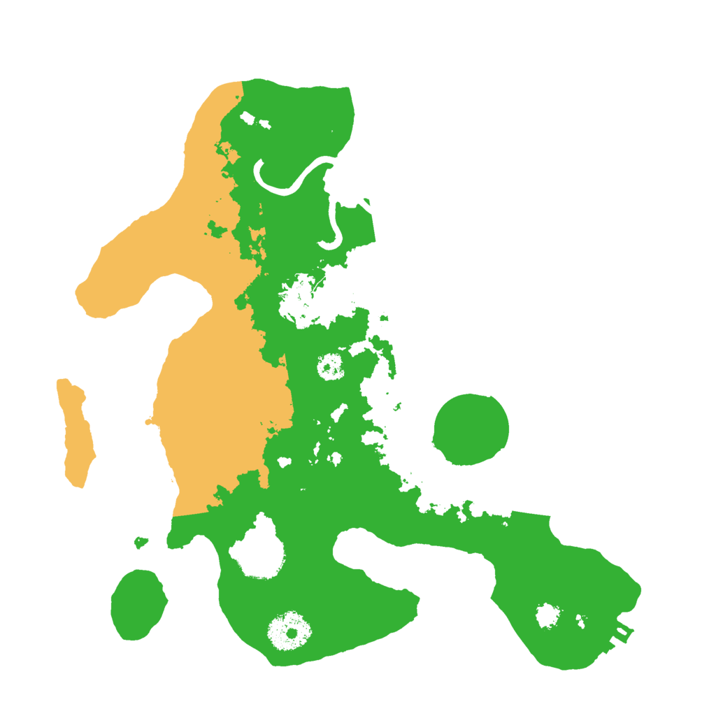 Biome Rust Map: Procedural Map, Size: 2700, Seed: 68