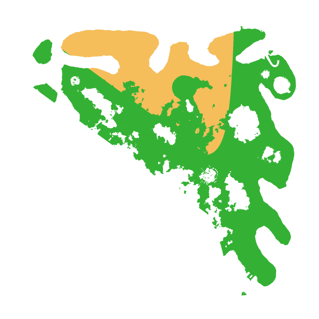 Biome Rust Map: Procedural Map, Size: 3500, Seed: 2013036941