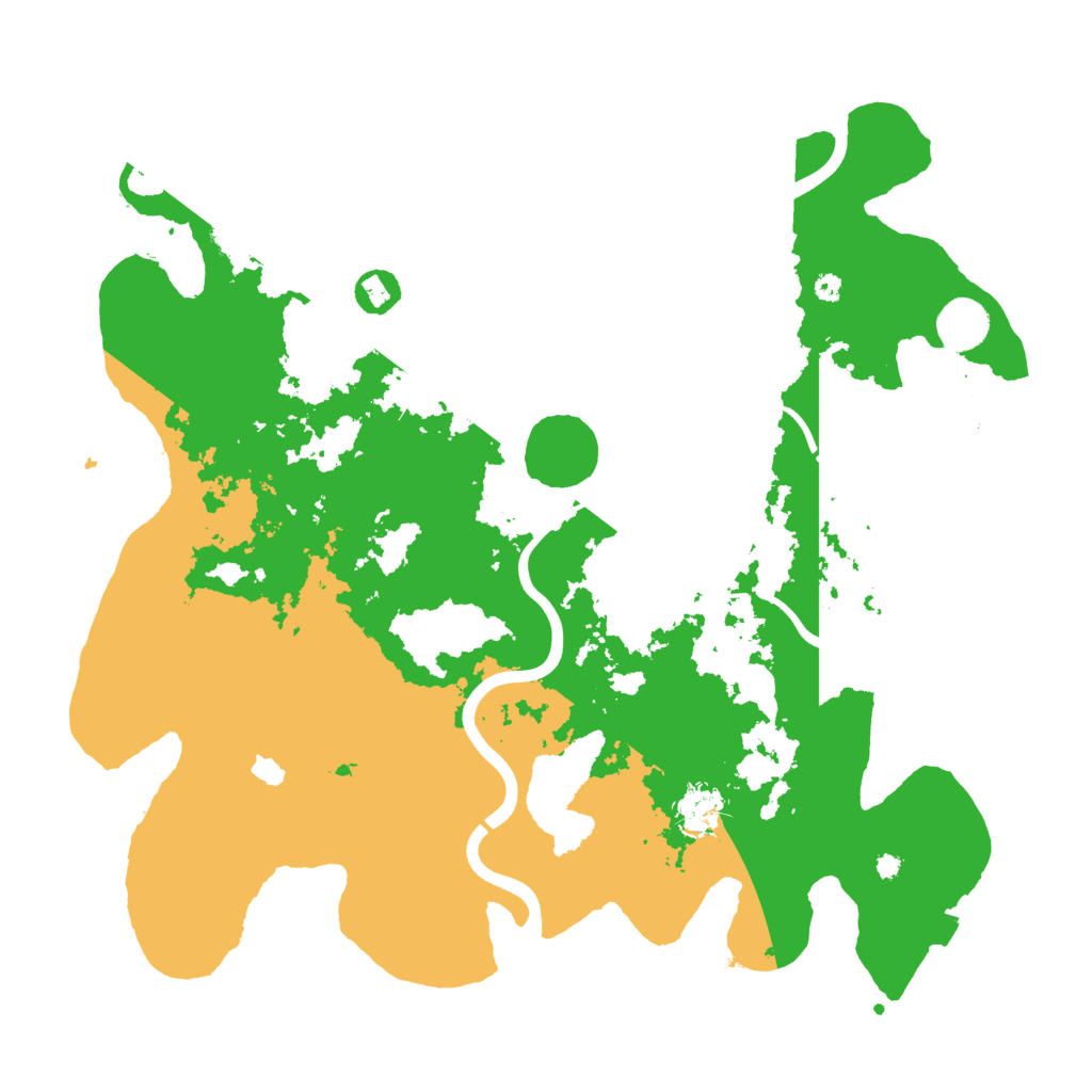 Biome Rust Map: Procedural Map, Size: 4000, Seed: 489634