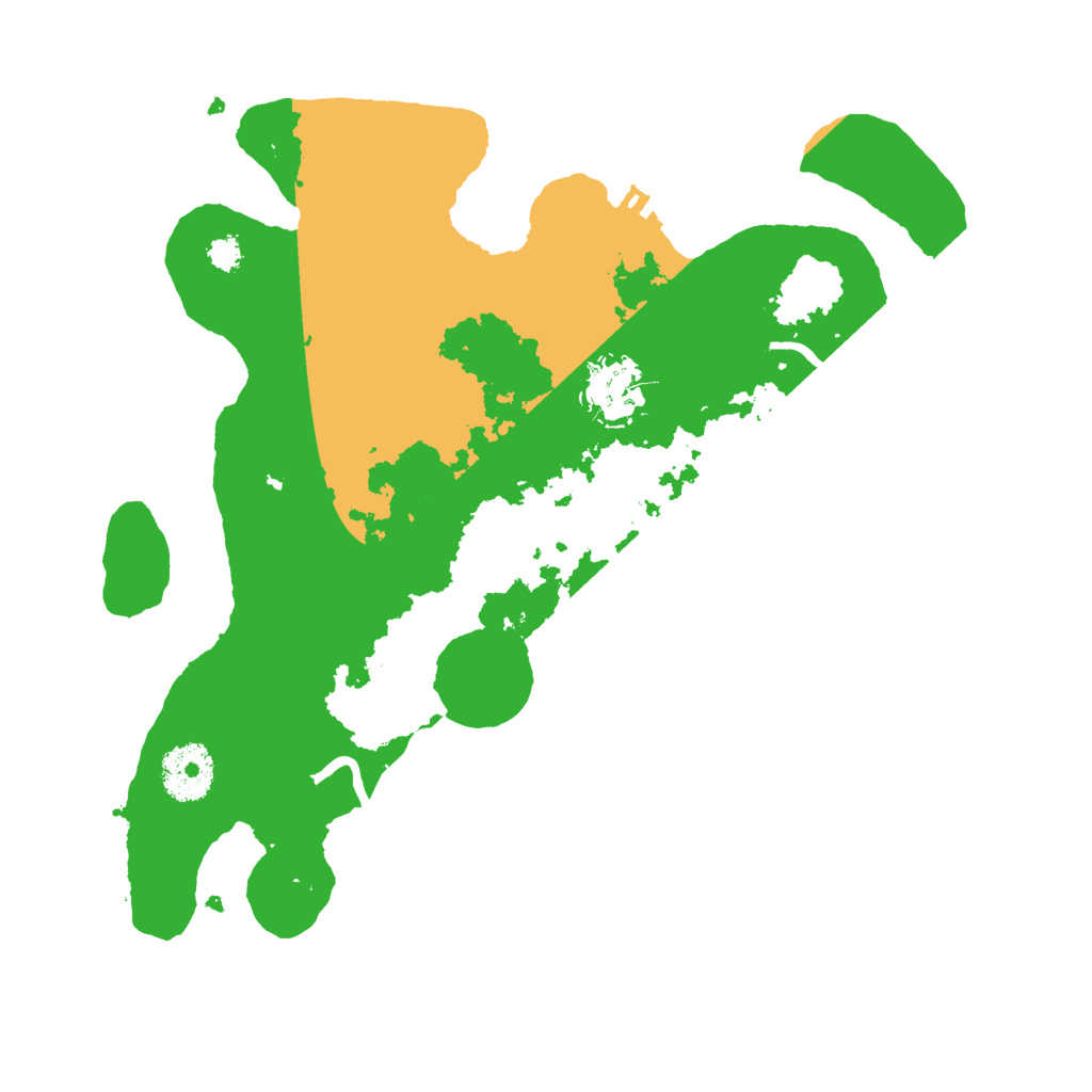 Biome Rust Map: Procedural Map, Size: 3000, Seed: 906513263