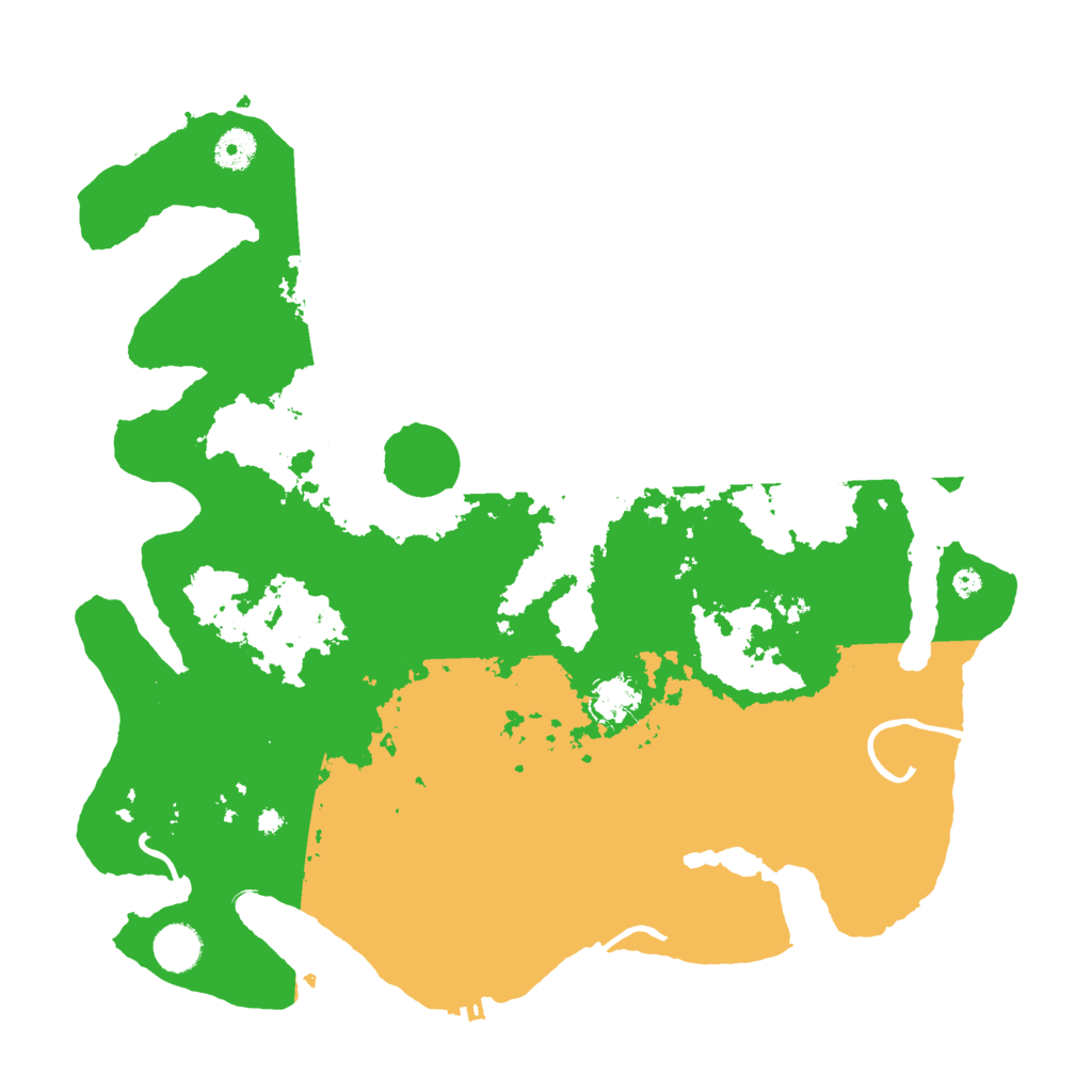 Biome Rust Map: Procedural Map, Size: 4000, Seed: 4432