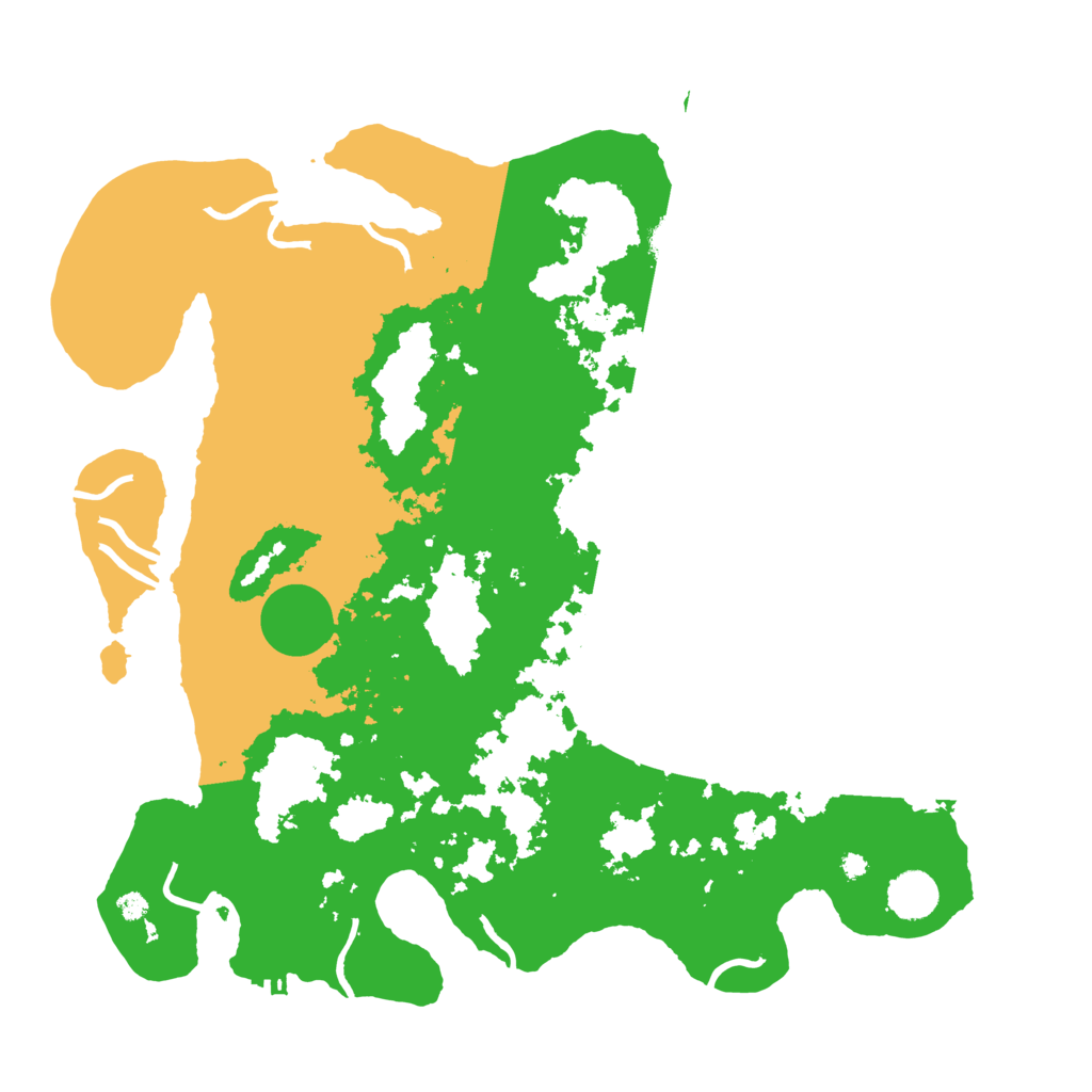 Biome Rust Map: Procedural Map, Size: 4000, Seed: 401186824