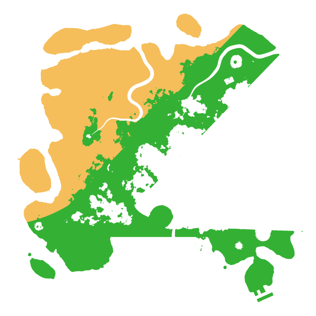 Biome Rust Map: Procedural Map, Size: 3750, Seed: 987943508