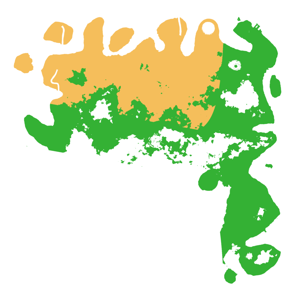 Biome Rust Map: Procedural Map, Size: 4255, Seed: 376306