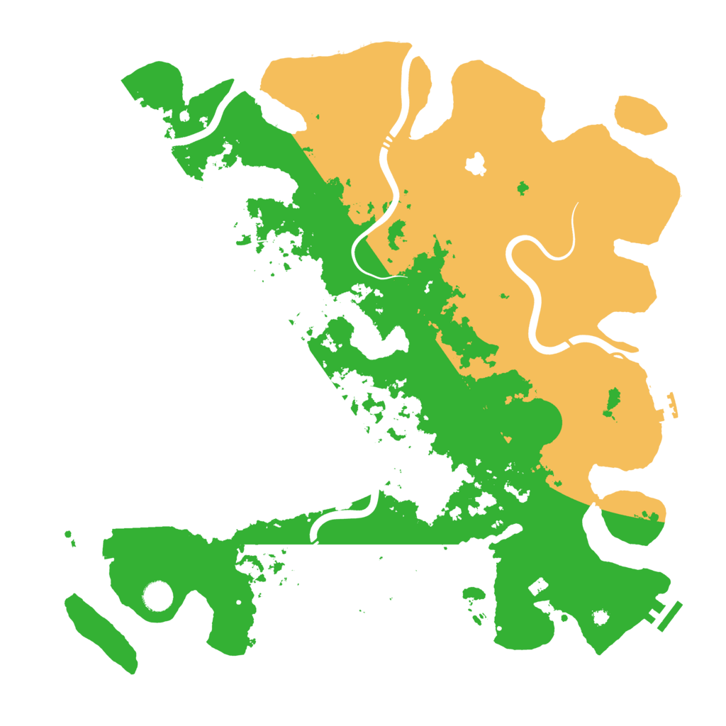 Biome Rust Map: Procedural Map, Size: 4250, Seed: 1365910074