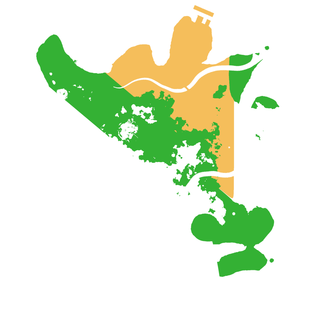 Biome Rust Map: Procedural Map, Size: 3000, Seed: 633535822
