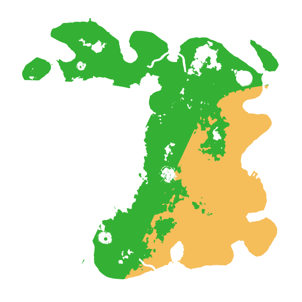 Biome Rust Map: Procedural Map, Size: 3500, Seed: 1201403030