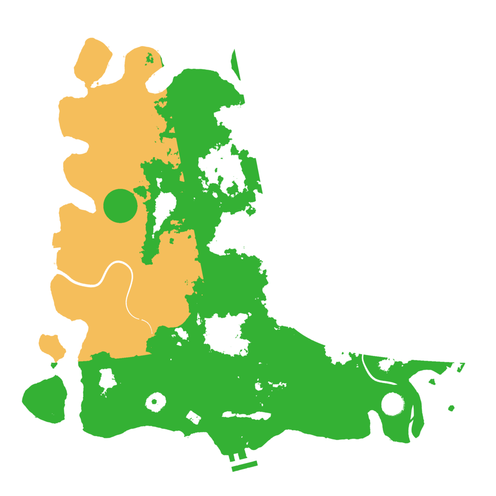 Biome Rust Map: Procedural Map, Size: 3850, Seed: 989745814
