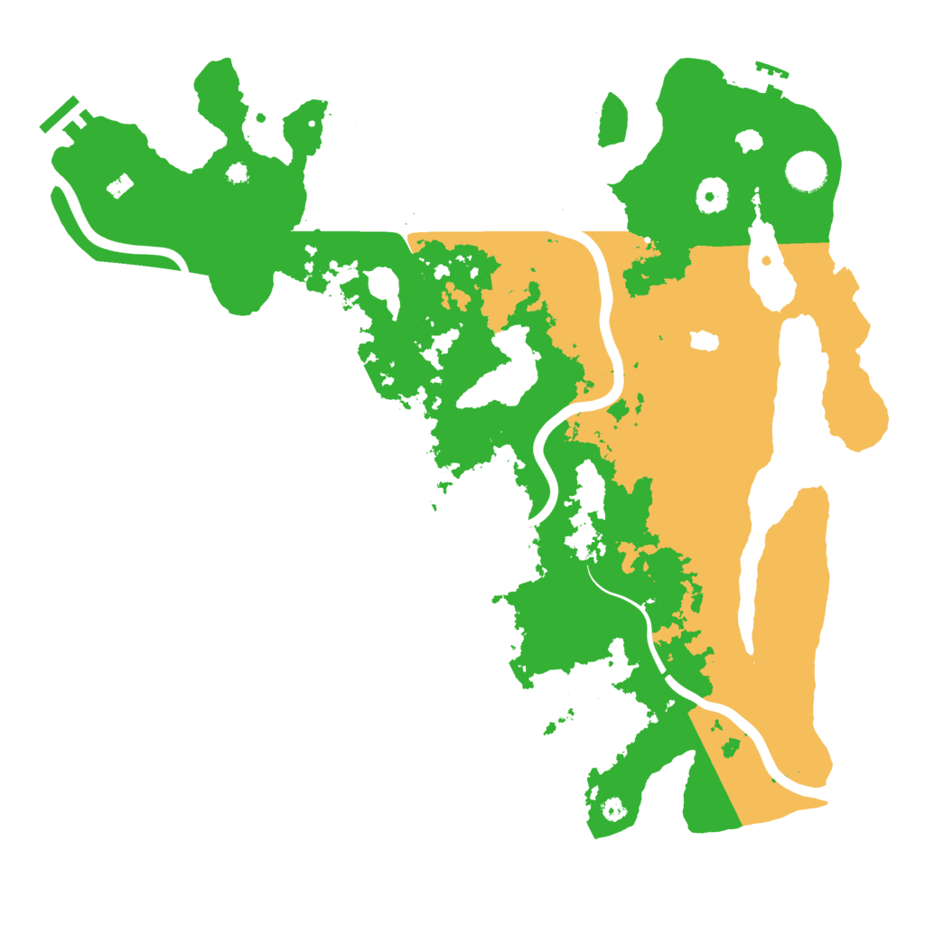 Biome Rust Map: Procedural Map, Size: 4000, Seed: 2984238