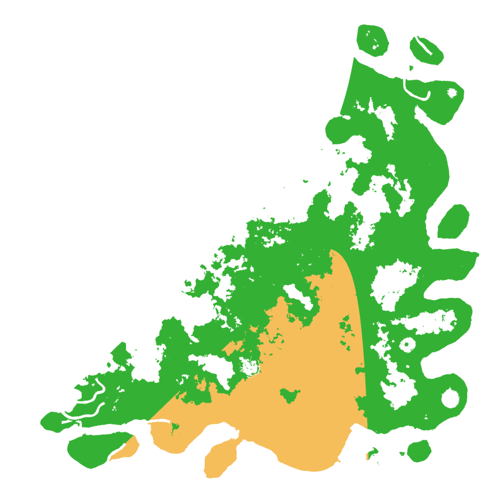 Biome Rust Map: Procedural Map, Size: 5000, Seed: 398248329