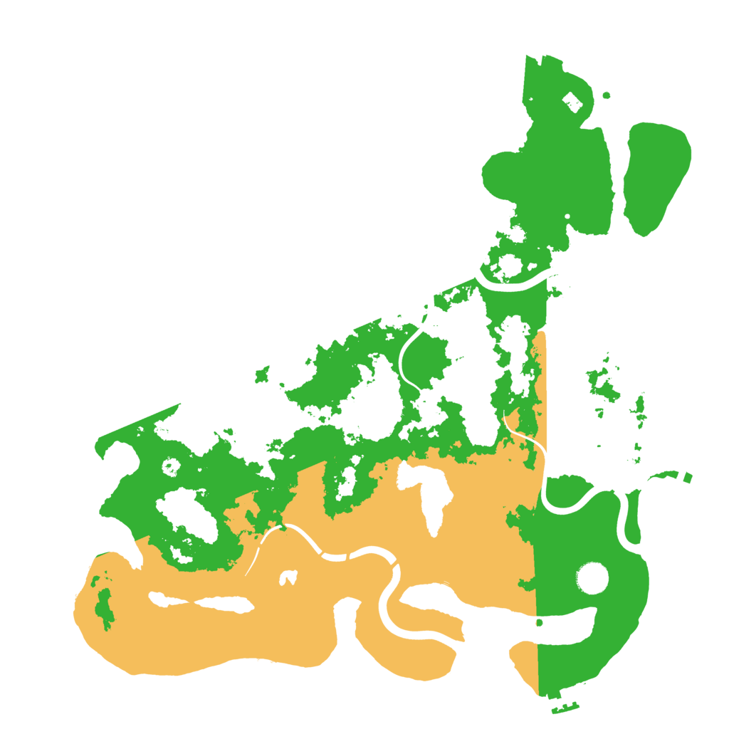 Biome Rust Map: Procedural Map, Size: 4000, Seed: 4141