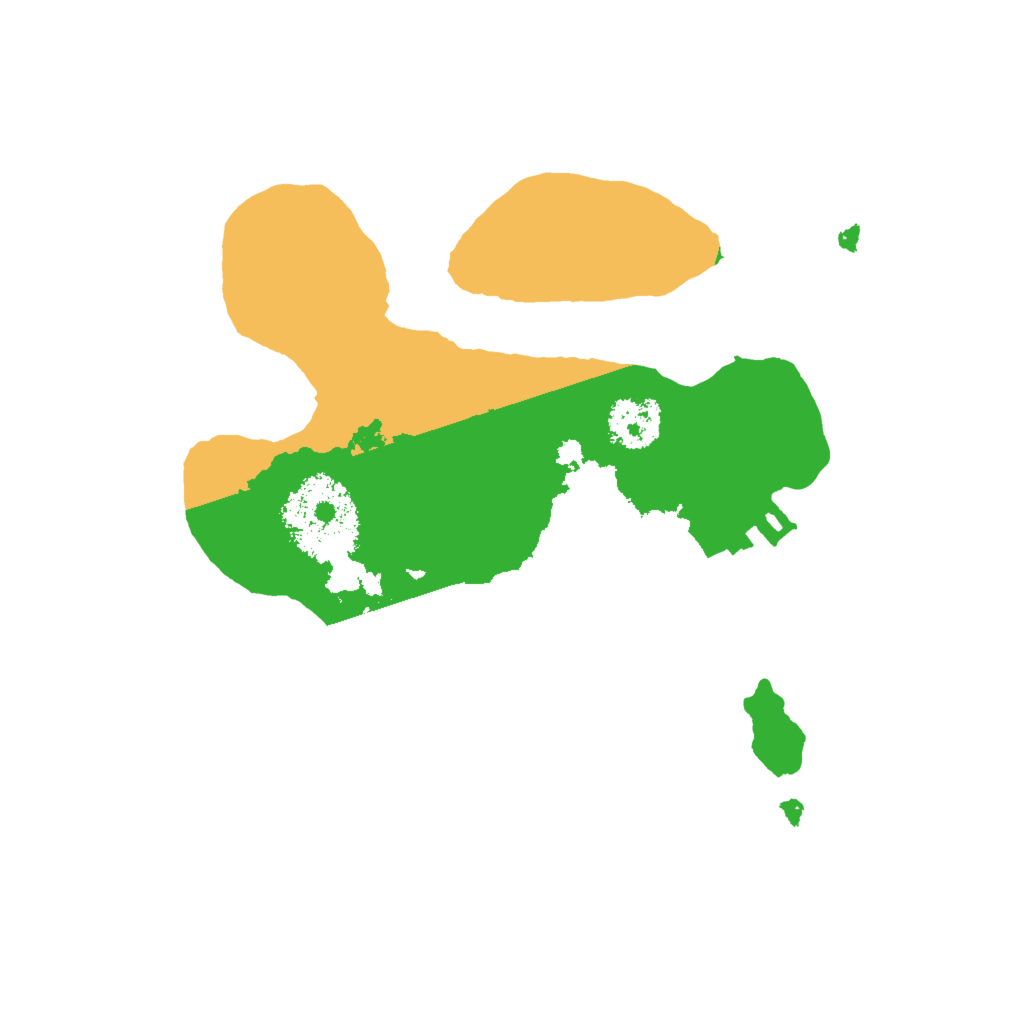 Biome Rust Map: Procedural Map, Size: 2000, Seed: 1513