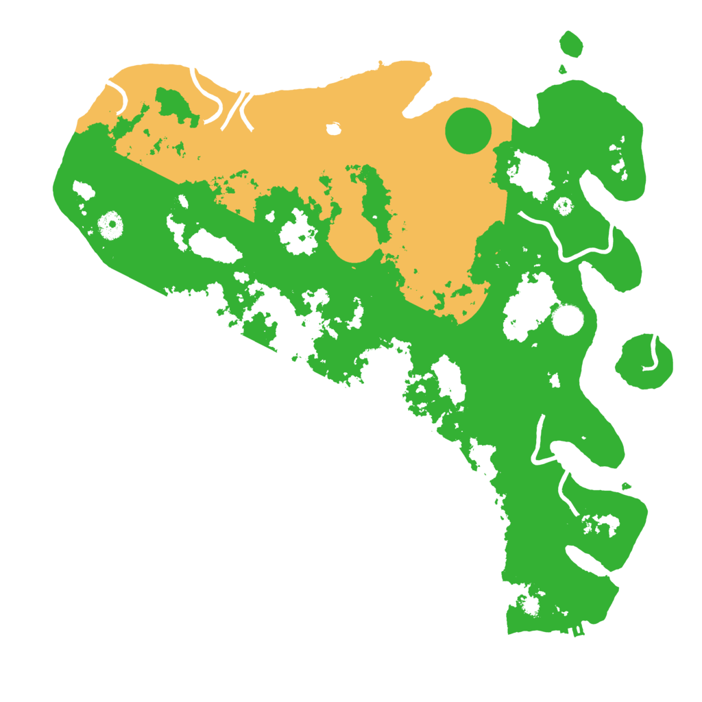 Biome Rust Map: Procedural Map, Size: 4000, Seed: 1627393400