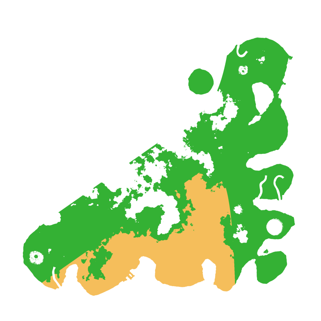 Biome Rust Map: Procedural Map, Size: 3500, Seed: 1804567325